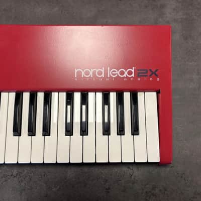 Nord Lead 2X 49-Key 20-Voice Polyphonic Synthesizer 2003 - 2013 - Red image 3