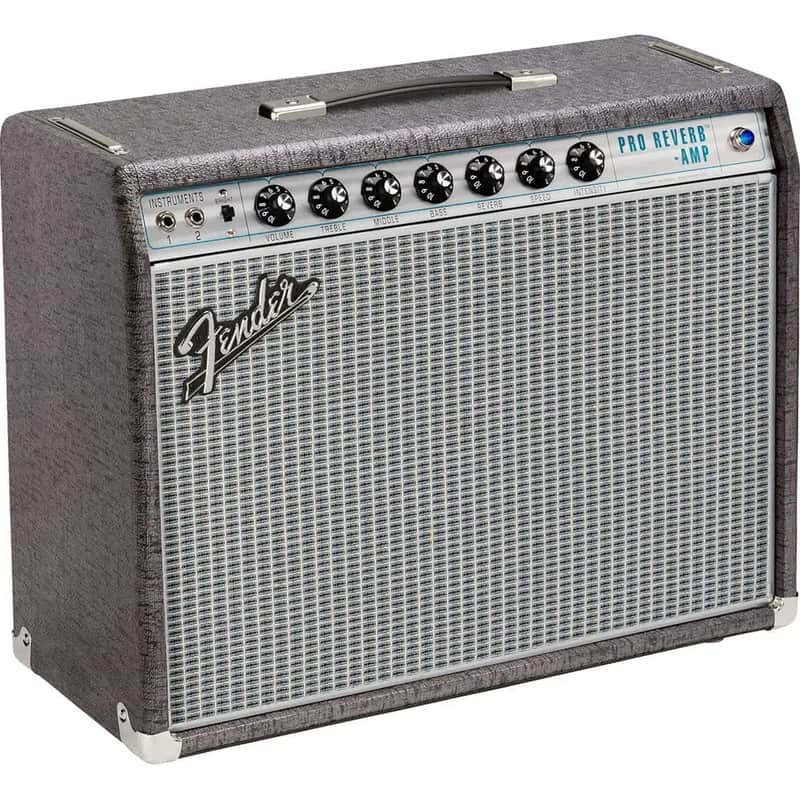 *DEMO* Fender FSR 68 Custom Pro Reverb Amp | Pewter Redback image 1
