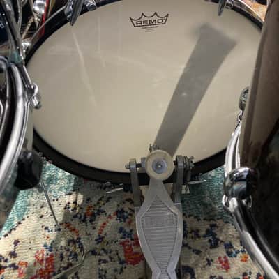 Gretsch Drum Kit, 20", 14", 12", 6x14" Early 1980s, Square Badge - Walnut image 9