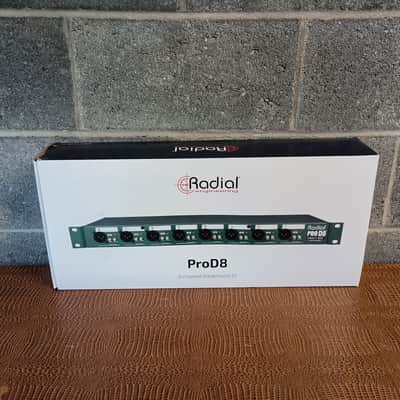 Radial ProD8 8-channel Passive Instrument Direct Box - Green image 5