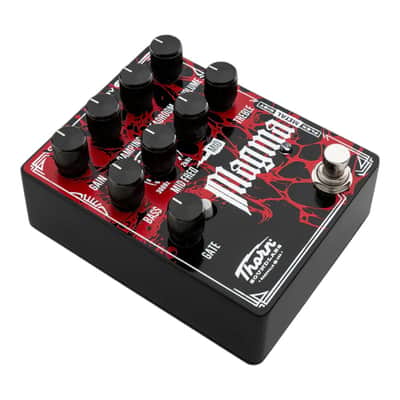 Thorn Soundlabs Magma Flexible Metal Distortion Guitar Pedal with Damping, Headroom, Adjustable Mid-Frequency, and Noise Gate image 2