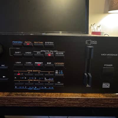 Roland JV-2080 64-Voice Synthesizer Module 1997 - 2000 - Black image 5