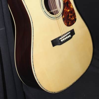 Recording King RD-342 Tonewood Reserve Elite All Solid Wood Dreadnought Guitar 2022 Natural Gloss image 8