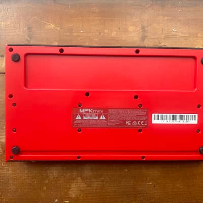 Akai MPK Mini MKIII 25-Key MIDI Controller 2020 - Present - Red with Black Keys image 2