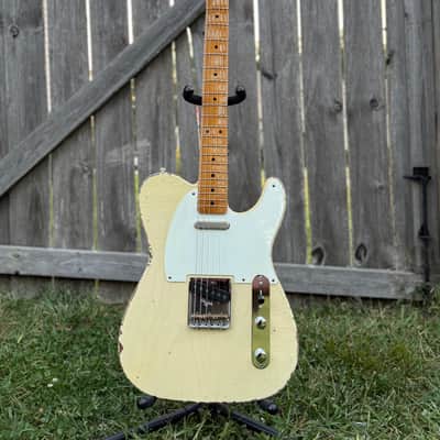 D'Light Custom Guitars Telecaster 2026 - Blonde Whiteguard image 7