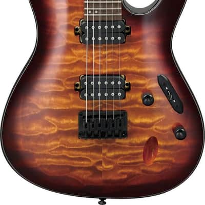 Ibanez S621QM-DEB S Electric Guitar 6-String - Dragon Eye Burst image 7