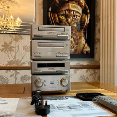 Technics SE-HD350 Stack - Amplifier, CD Player, Cassette Deck, Tuner - SERVICED image 1