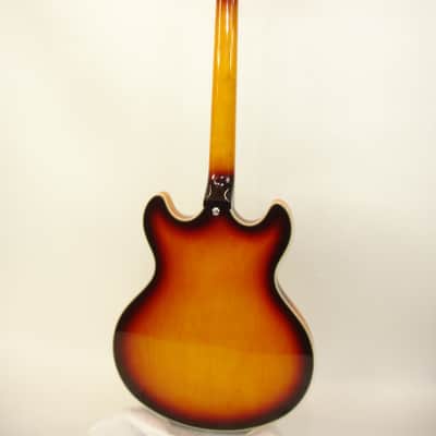 D'Angelico DAPDCVSBCSCB9EX Premier DC Boardwalk (P90s) Semi-Hollow Electric Guitar, Vintage Sunburst (Guitar Center Exclusive) image 15