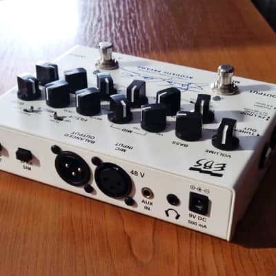 EBS Stanley Clark Signature Acoustic Preamp - White image 3