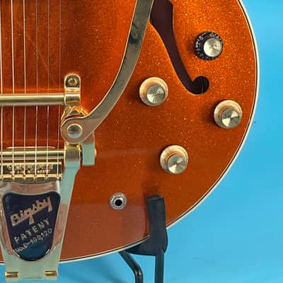 Gibson Mod Shop 2022 - Orange Sparkle image 7