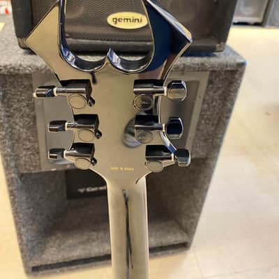 B.C. Rich Platinum Pro Series Warlock BLK BLACK image 3