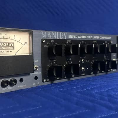 Manley Labs Variable MU Stereo Tube Compressor Limiter Mastering Version 2008 - Purple image 7