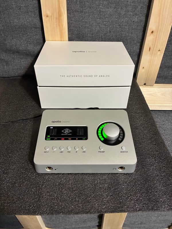 Universal Audio Apollo Solo Heritage Edition USB 3.0 Audio Interface 2020 - Present - Silver image 1