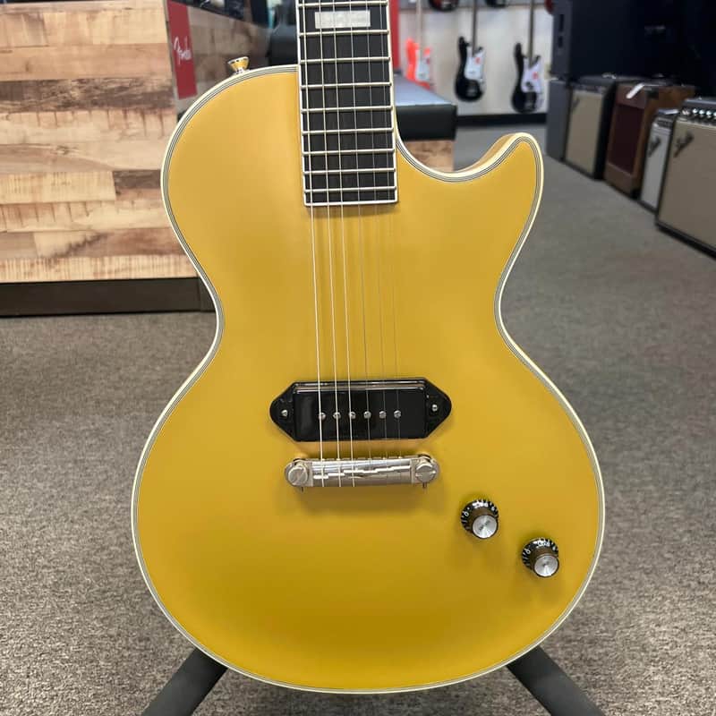 Epiphone Jared James Nichols "Gold Glory" Les Paul Custom Electric Guitar w/ Gig Bag (Pre-Owned) image 1