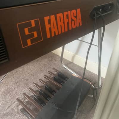 Farfisa Commander Dual Keyboard Organ 1980 - Black image 10