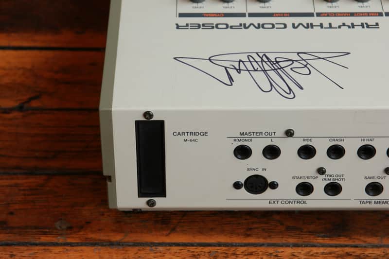 1984 Roland TR-909 Rhythm Composer (Signed by Jeff Mills) | Reverb