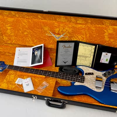 Fender Jazz Bass 1964 Custom Shop 2024 Bright Saphire Metallic NOS image 18