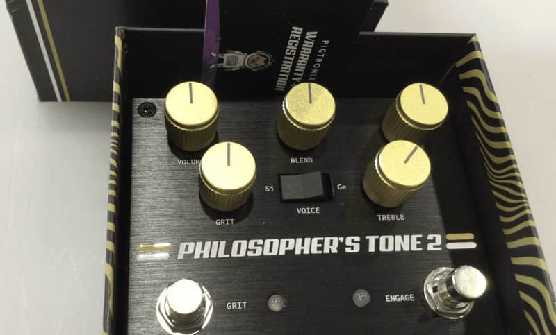 Pigtronix Philosopher's Tone 2 Optical Compressor Pedal