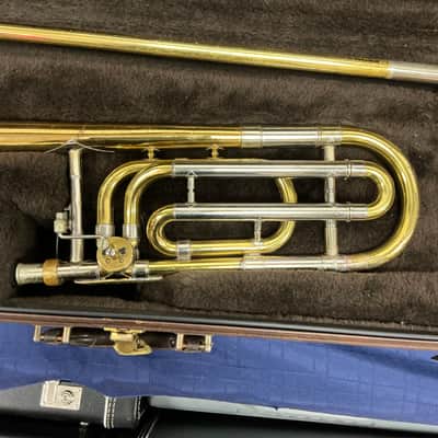Vintage Bach Stradivarius 42G Trombone  w/ F-Attachment Early 1990s - Brass Lacquer image 5