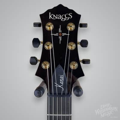 Knaggs Kenai Trem HB Electric Guitar, Black Burst image 7