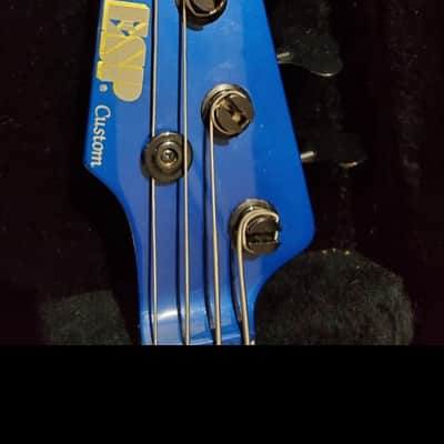 ESP Custom Shop lefty Masayoshi Yamashita Model PPJ-160 1986 ESP Japan custom cobalt b image 8