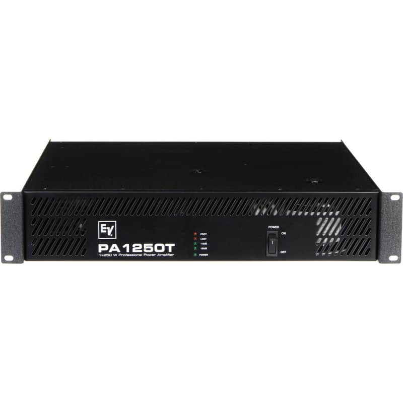 Electro-Voice PA1250T Rackmount 250W Mono Power Amplifier (50V/70V/100V) image 1