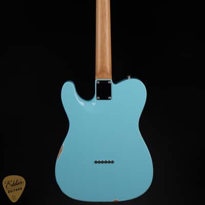 2024 - Suhr Eddie's Guitars Exclusive Roasted Classic T Antique - Daphne Blue #78332 image 5
