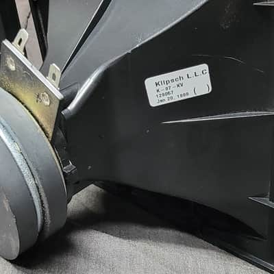 (2) Klipsch K-97-KV High Frequency Tweeters used in KSF 10.5 / 8.5 image 5