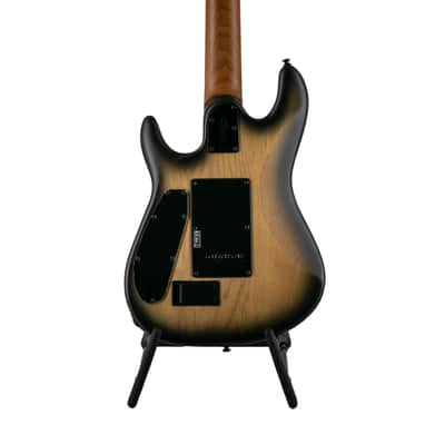 Sterling by Musicman Richardson Cutlass Signature 7-String Gtr, Natural Poplar Burl Burst, SB19884 image 4