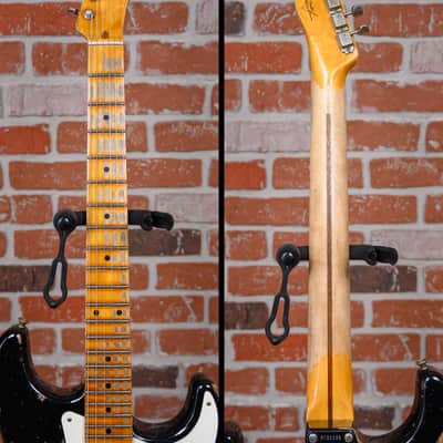 Fender Custom Shop 1957 Stratocaster Super Heavy Relic Black 2023 w/OHSC image 15