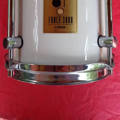 Ultra Rare Vintage Sonor Force 3000 8x8" Virgin Tom - Made in Germany - Snow White image 4