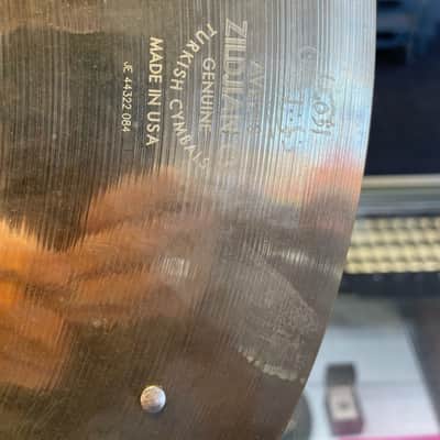 Zildjian 20" Rare Avedis Custom Sizzle Ride image 2