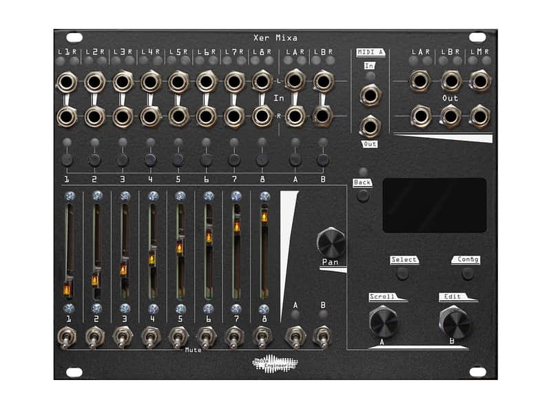 Noise Engineering Xer Mixa Analog Mixer (Black) [DEMO] image 1