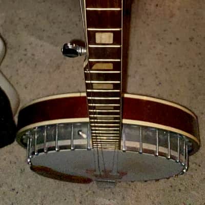 Unbranded 5 String Banjo Korea(?) Missing Logo image 2