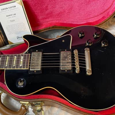 NEW! Gibson Custom Shop '57 Les Paul Ebony - Greatest Hits Collection II - Light Aged Murphy Lab - Authorized Dealer - 8.8 lbs! - G06122 image 15