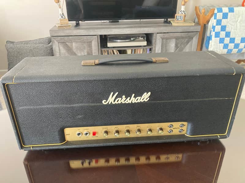 Marshall JMP 1987 2-Channel 50-Watt Guitar Amp Head 1967 - 1975 - Black image 1