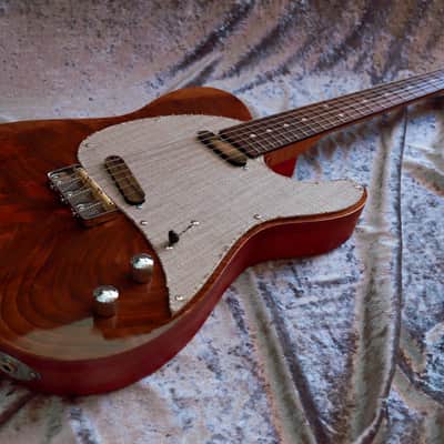 GB Liuteria Traditional Tele walnut and fabric image 3
