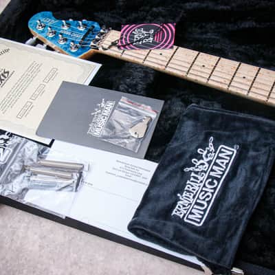 ERNIE BALL USA Music Man Limited Ed. Axis 30th Anniversary 34 of 100 "Translucent Blue" (2026) image 3