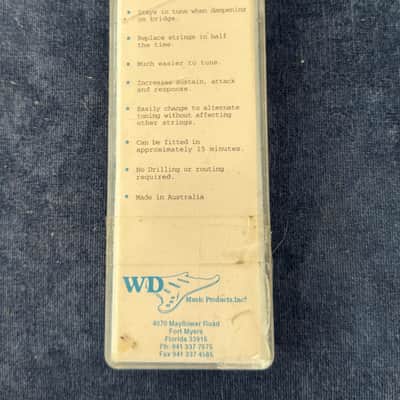 WD Music Tremolo Stabiliser 2000s  - Chrome image 2