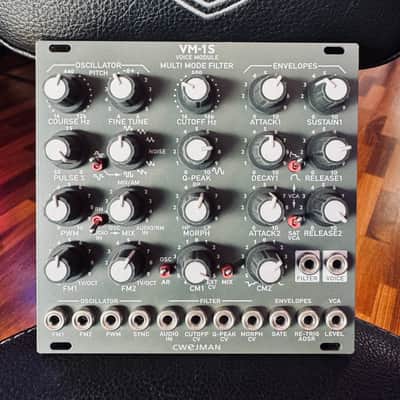 Cwejman VM-1S Voice Module Battleship Gray image 1