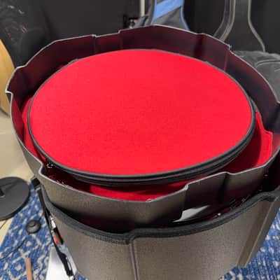 Ludwig LB414b Black Beauty 5x14" 8-Lug Brass Snare Drum - B-Stock and Gator Case 6.5x14 image 11