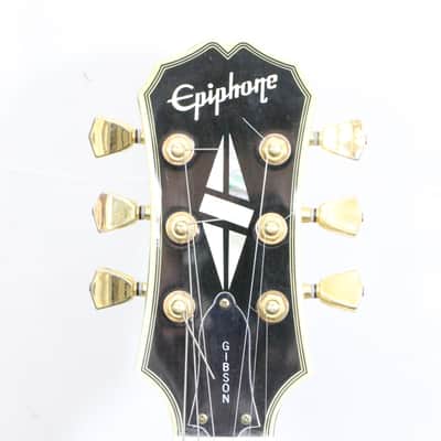 Epiphone LP-Custom Inspired by Gibson 6 String Electric Guitar - White image 6
