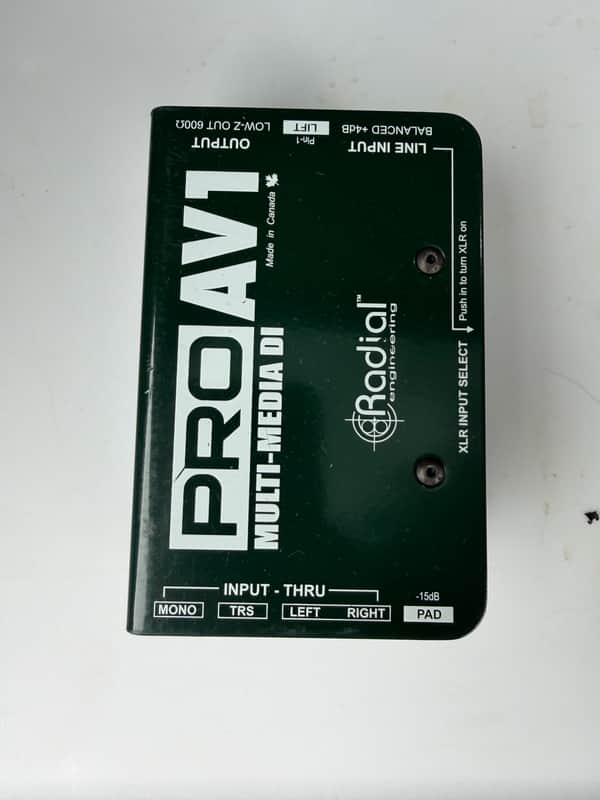 Radial ProAV1 2010s - Green image 1