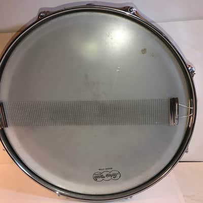 Ludwig No. 404 Acrolite 5x14" 8-Lug Aluminum Snare Drum with Keystone Badge 1960’s - Matte Aluminum Snare Drum image 6