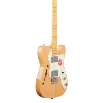 Squier Classic Vibe 70s Tele Thinline Maple Neck Natural image 8