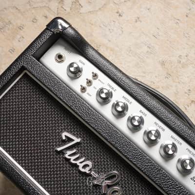 Two-Rock Studio Signature Head Silver Anodize - Black Bronco image 2