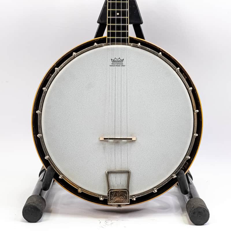 1926 Weymann Style 150-A Tenor Banjo with Resonator & Original Case image 1