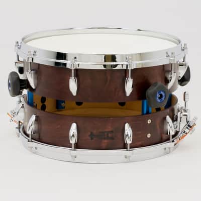 TreeHouse Custom Drums 7x14 Plied Maple Split Snare Drum image 8