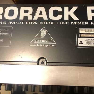 Behringer Eurorack Pro RX1602 16-Input Line Mixer 2010s - Standard image 1