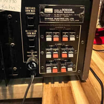 Sansui 9090 DB 1976 - Wood grain image 5